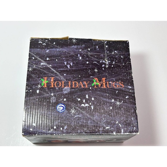 Fiddlestix - Set of 4 Santa Christmas/Holiday Mugs by Certified - Picture 13 of 13